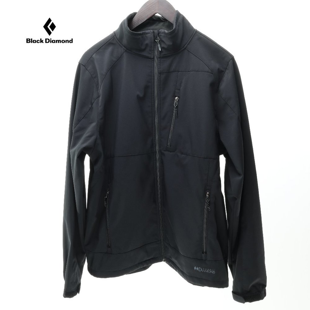 Black Diamond Double Diamond Lined Jacket • Men's XL • Black